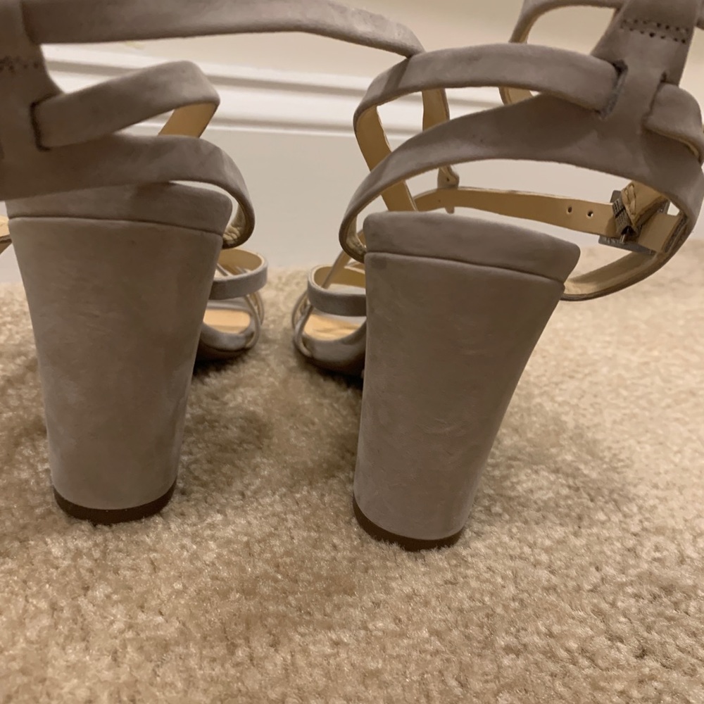 Schutz Sandal Heels Karls Size 9.5B gray - Picture 10 of 10